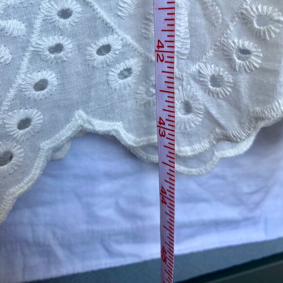 Betsey Johnson White Eyelet Midi Dress NWT - Picture 12 of 14